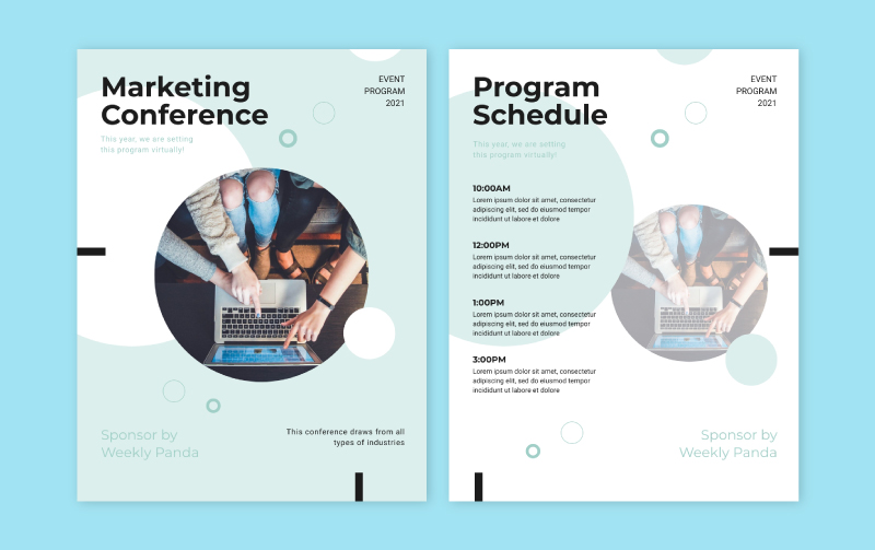 Event Programmes printed by Printster